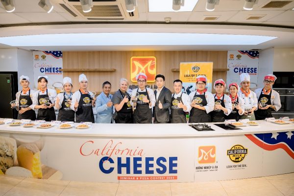 sự kiện california cheese - seminar and pizza contest